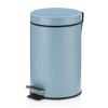 kela Monaco Cosmetic Wastebasket, 3 L, Matte Frost Blue view 1