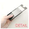 Card Holder with Yellow Bark Fingerprint Pattern and Retractable Reel view 3