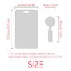 Virginia USA Flag-Shaped Retractable ID Badge Holder view 2