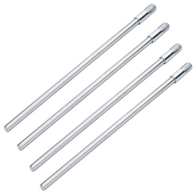 MroMax 2-Pc. Floating Shelf Brackets, M10 x 150 mm, Hardened Carbon Steel