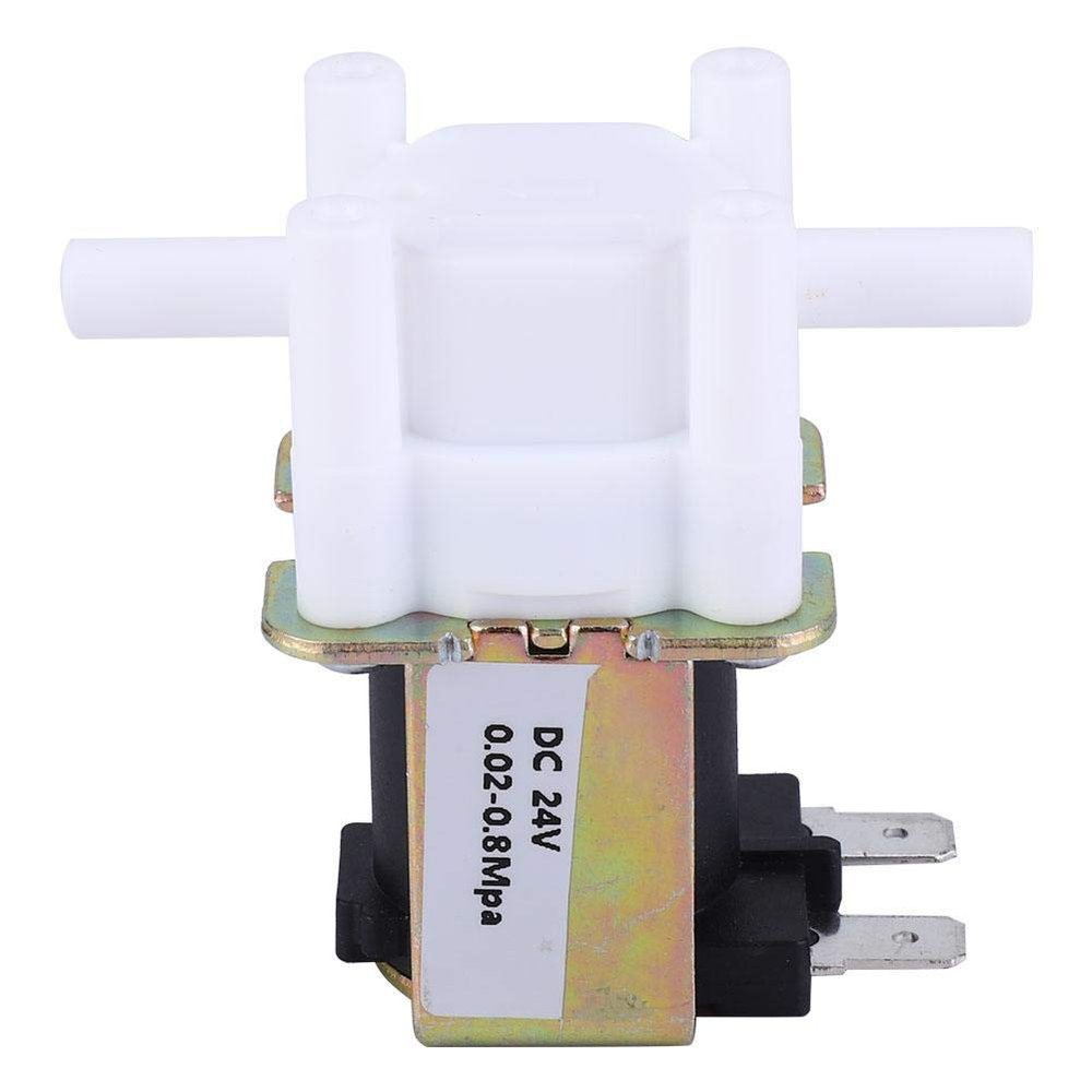 DC 24V Solenoid Valve, 1/4-Inch Quick-Connect Water Inlet Valve