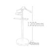 Clothes Stand, Valet Stand, Silent Servant, Clothes Hanger (Color: B) view 2