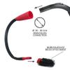 PakTrade Flexible Crevice Nozzle with Radiator Brush for Electrolux E 203 B, Z 4114 The Boss view 3