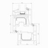 Basement Window, Tilt & Turn, White/White, 500 x 900 mm, Left-Hand, Double Glazing view 4