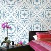 Mishalah Arabesque Pattern Stencil, Moroccan-Style Decor, Reusable Mylar, 26 x 26 cm view 2