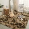 AMCER Round Shag Rug, 160 x 160 cm, Brown view 3