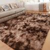 AMCER Round Shag Rug, 160 x 160 cm, Brown view 4