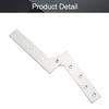 MroMax 360° Rotating Offset Pivot Hinge, Silver Stainless Steel, Modern Brushed Finish, 1-Piece view 4