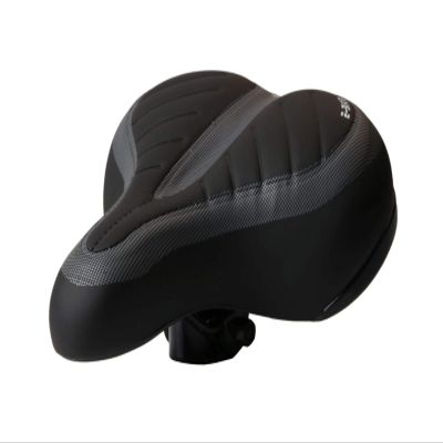 Benson 012457 Comfort Bicycle Saddle, Black, E-Bike Type