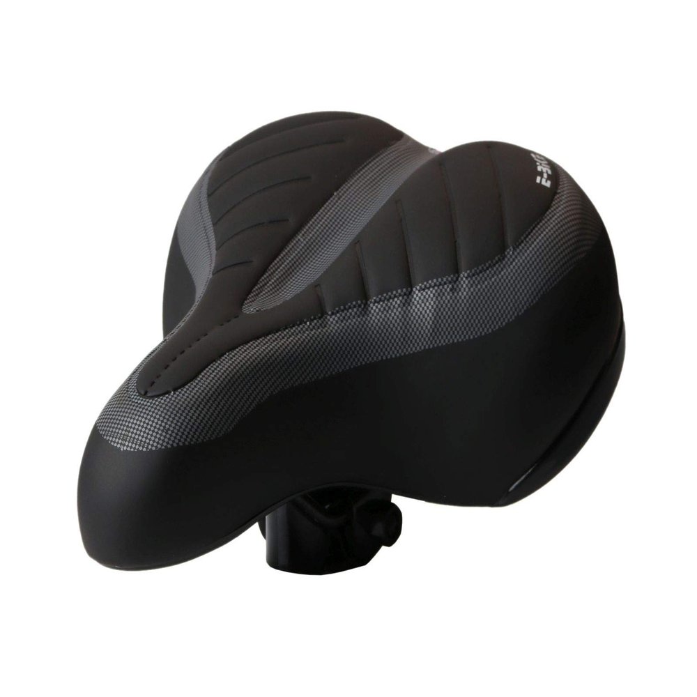 Benson 012457 Comfort Bicycle Saddle, Black, E-Bike Type