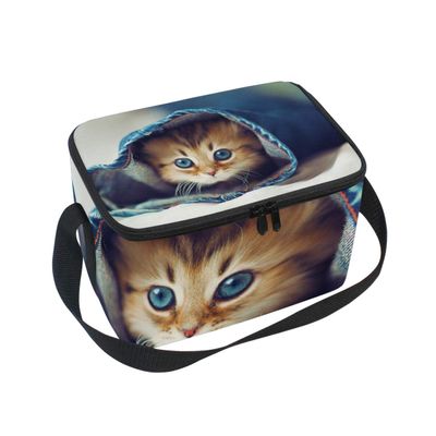 hengpai Futurama Robot Head Insulated Lunch Bag, Large Cooler Bag, Multicolor 4, 10 x 7 x 6 in