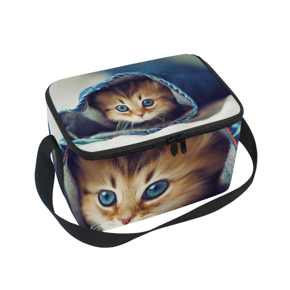 hengpai Futurama Robot Head Insulated Lunch Bag, Large Cooler Bag, Multicolor 4, 10 x 7 x 6 in