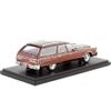 Neo Chrysler Town & Country 1976 Dark Red Metallic Woodgrain-Style Model Car, 1:43 Scale view 2