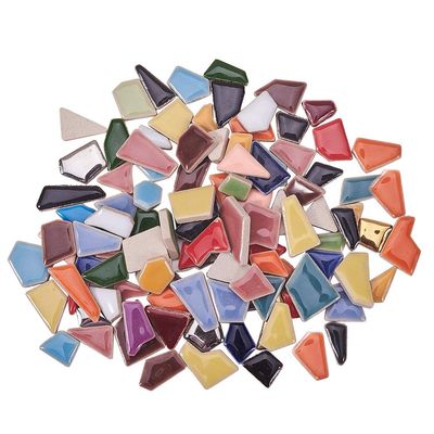 Pandahall Elite Porcelain Mosaic Tiles, 213+ Pieces, Mixed Colors