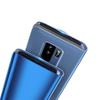 cofi1453 Smart View Mirror Cover Case for Samsung Galaxy A51 (A515F), Clear Blue view 3