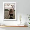 Online-GalleryKing OGK THIRTYFIVE Picture Frame 45 x 60 cm, Matte White, Anti-Reflective Glazing, HDF Backing view 3
