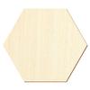 Wooden Hexagon for Décor & Crafts, 3–50 cm, Size: 43 cm, Pack of 25 view 1