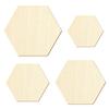 Wooden Hexagon for Décor & Crafts, 3–50 cm, Size: 43 cm, Pack of 25 view 2