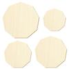 Wooden Nonagon, 3–50 cm, 44 cm, Pack of 50 view 2