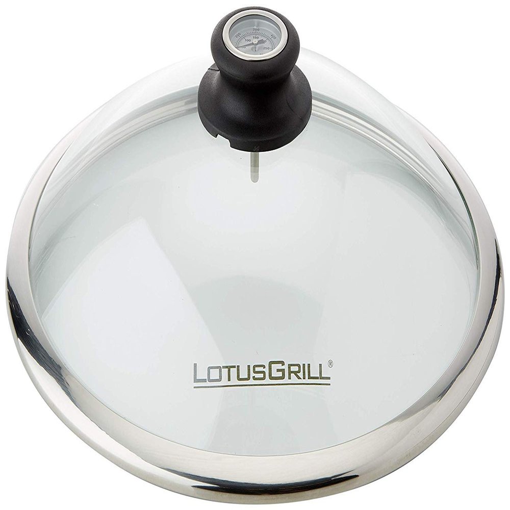 LotusGrill Safety Glass Lid for Small Compact LotusGrill G280