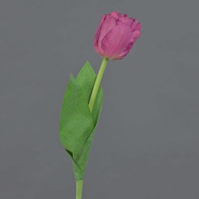 artplants.de Artificial Tulip Romana, Pink, 45 cm, 6 cm