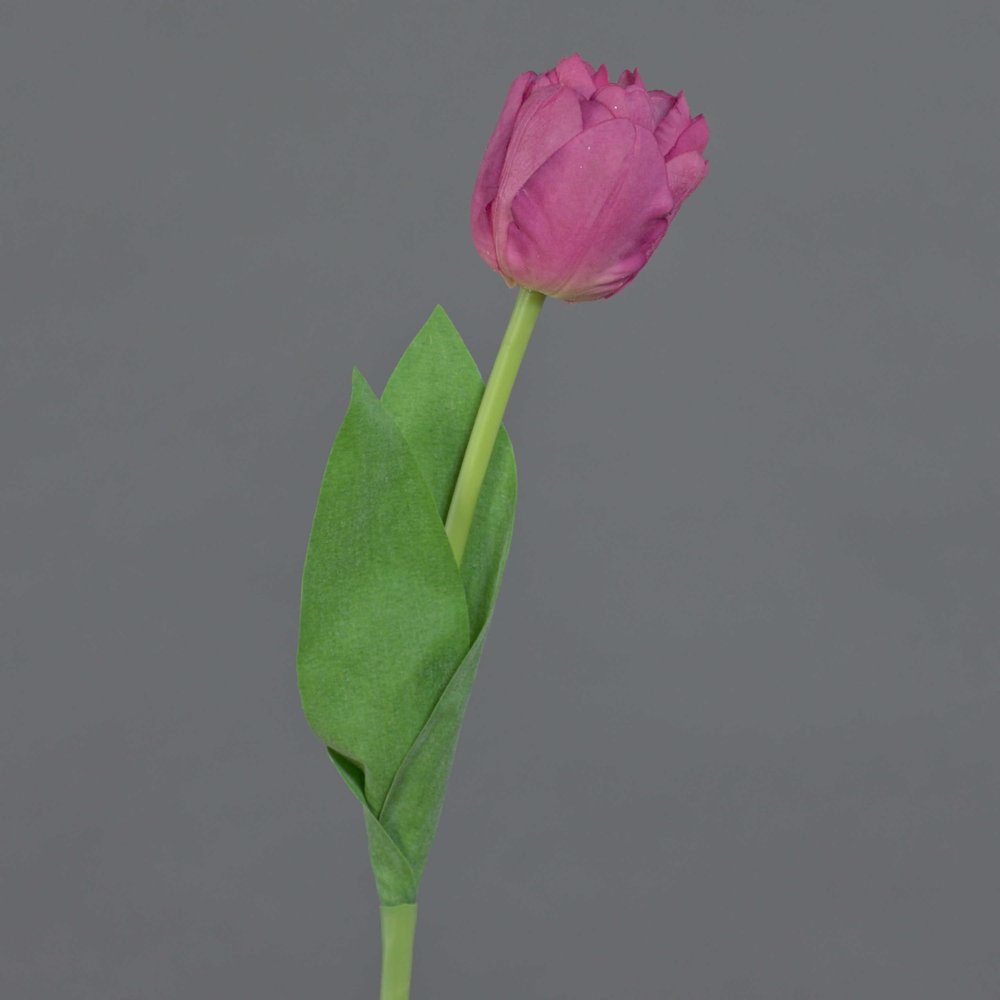 artplants.de Artificial Tulip Romana, Pink, 45 cm, 6 cm