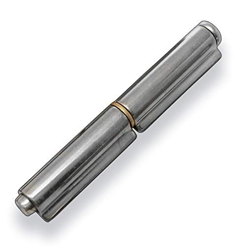 2-Piece Weld-On Hinge with Removable A2 Stainless Steel Pin, 80 mm, 10-Pack