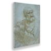 Giallobus - Painting - Leonardo da Vinci - Figure of an Apostle - Canvas - 50x70 - Ready to Hang - Modern Wall Art for Home view 1