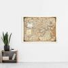 Artery8 Ernest Dudley Chase 1938 Boston, MA Map Unframed Extra-Large Canvas Print view 2