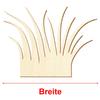 Wooden Grass Tuft V1 – Craft Decor, 5–50 cm, Size: 23 cm, Pack of 10 view 3