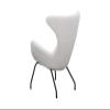SalesFever Teddy-Fleece Recliner Chair, White view 4