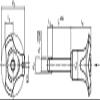 Self-locking ball-lock pin with combination handle, d1=25 mm / l1=50 mm, blue | 22370.0549 view 3