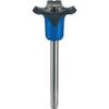 Self-locking ball-lock pin with combination grip, precipitation-hardened | d1=25 mm / l1=80 mm / blue | 22380.0552 view 1