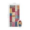 LUXOR living Prima Vintage Living Room Rug, Short-Pile Digital Print, Multi, 120 x 170 cm view 2