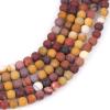 Gem Inside Natural 4 mm Mookaite Jasper Beads, Matte, Unpolished, 15 in view 4