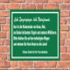 Melis-Folienwerkstatt Nesting and Birthing Season Sign – Dogs Must Be Leashed, 15 × 10 cm, 3 mm Aluminum Composite view 2