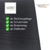 LILENO HOME Ribbed Rubber Mat by the Meter, 800 x 100 cm (2 x 4 m), 3 mm view 4