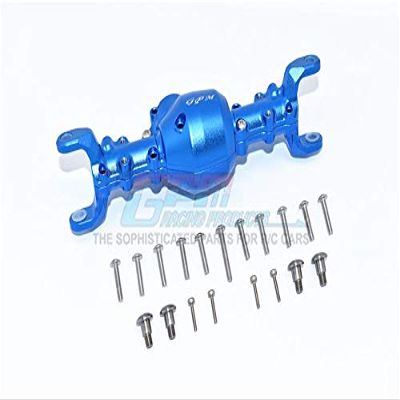 GPM Aluminum Front Gear Box for Tamiya Mercedes-Benz G500 CC-02 (#58675), Blue
