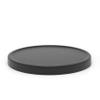 Black Round Wooden Tea Kettle Trivet, 18 cm view 1
