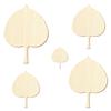 Wooden Aspen Leaf – Craft Decoration, 3–50 cm, 50-Pack view 2