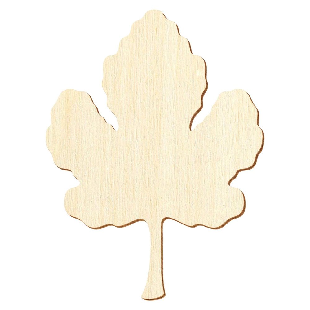 Wooden Fig Leaf for Décor & Crafts, 3–50 cm, Size: 22 cm, Pack of 10