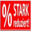 “STARK reduziert!” Sticker, 99 x 30 cm, for Sales and Discount Promotions view 1