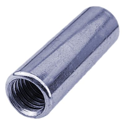 50 M8 x 30 mm Galvanized Steel Coupling Nuts