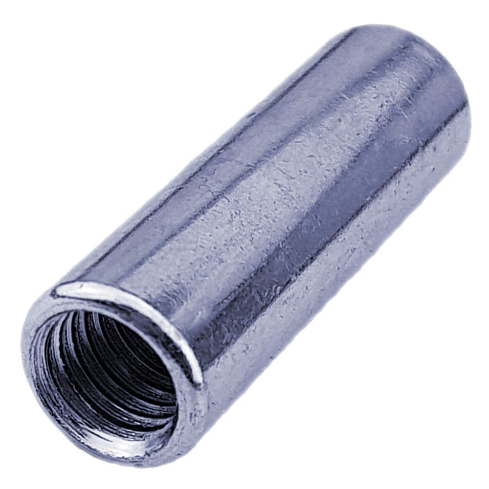 50 M8 x 30 mm Galvanized Steel Coupling Nuts
