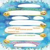 JuNa-Experten 12 Kids' Birthday Invitations, Disco Party, Light Pink, with Envelopes and Party Bags view 4