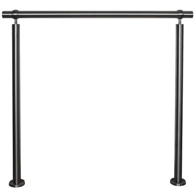 TIBU Stainless Steel Railing for Stairs and Balconies, 60–600 cm, Indoor & Outdoor
