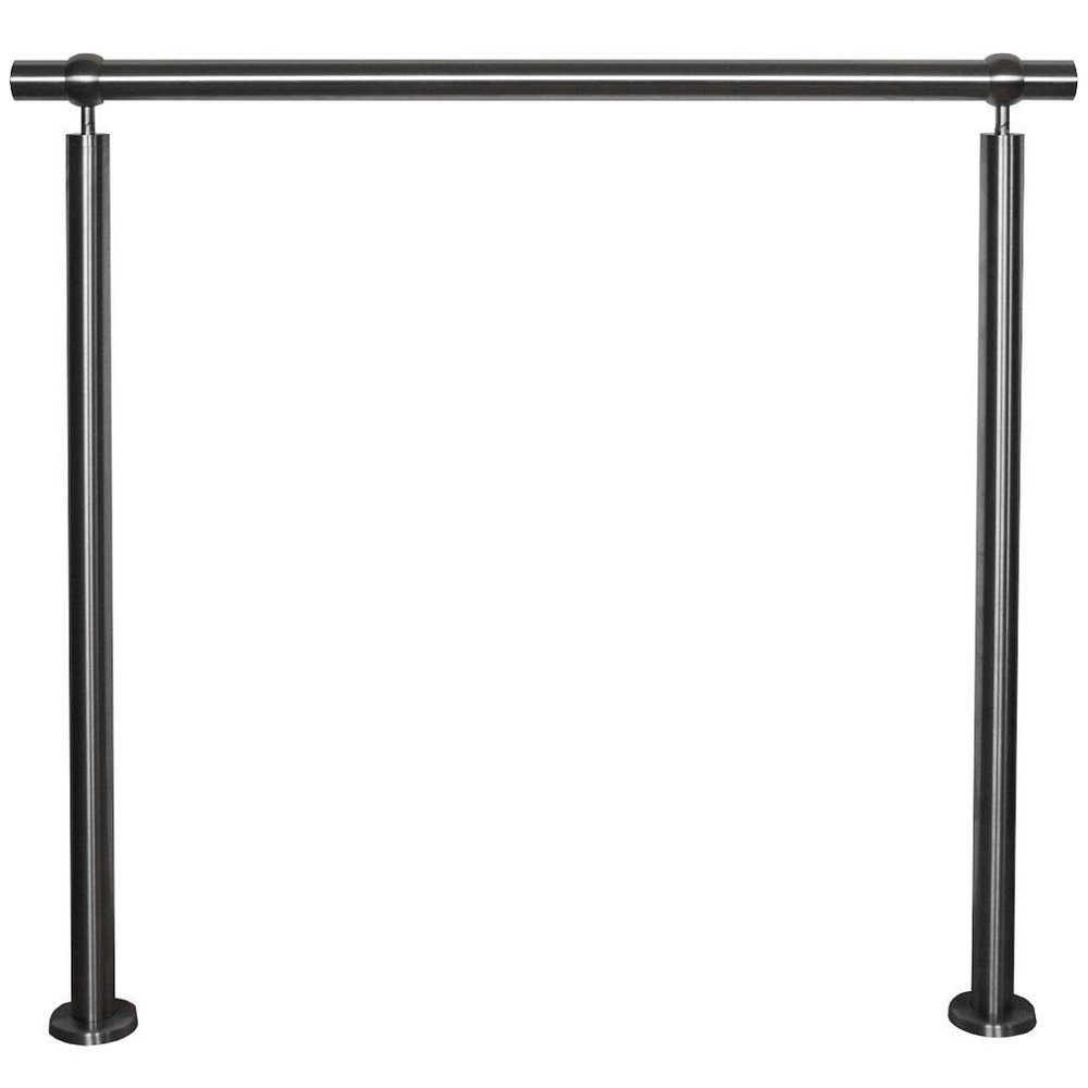 TIBU Stainless Steel Railing for Stairs and Balconies, 60–600 cm, Indoor & Outdoor