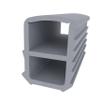 Steel Frame Seal for Vertical Groove, Gray, Sample Door Seal view 1