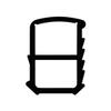 Steel Frame Seal for Vertical Groove, Gray, Sample Door Seal view 4