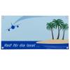 Vispronet PVC Banner for Business Advertising, 100 x 200 cm, Travel Agency view 1